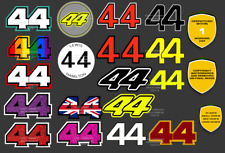 Lewis Hamilton 2025 Number #44 F1 Helmet Sticker Vinyl Decal All Versions