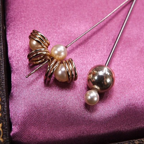 Vtg art deco hatpins - deco,