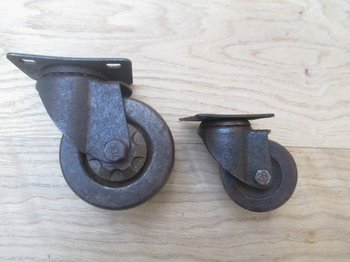 Cast iron castor - iron,