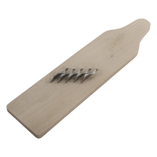 Versatile wooden onion grater - onion,