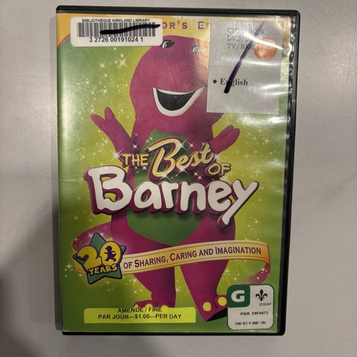Best barney dvd 2008 - best, of
