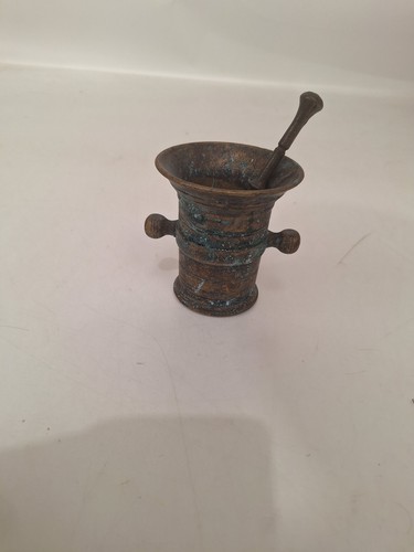 Brass pestle mortar 9cm - pestle,