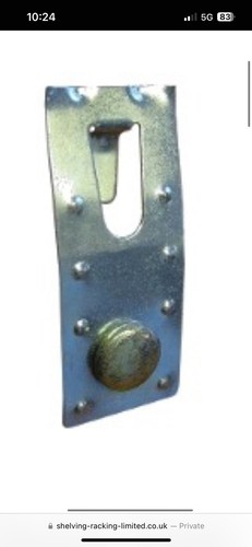 Pallet racking locking - pallet, pin