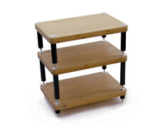 Atacama Evoque Eco 60-40 3 Tier Hi-Fi Stand - Dark Bamboo