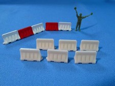 Water filled barriers, Resin