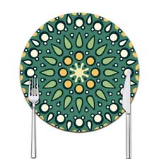 Placemats Table Mats Drink Coasters, Round Mug Coasters, Non-Slip Glass Cup Mats