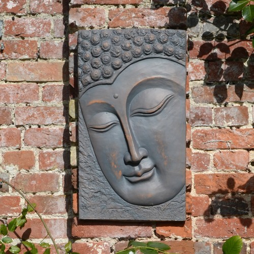 Lovely buddha wall plaque - wall,