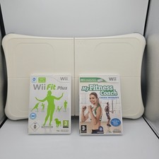 Wii Fit Plus Balance Board Boxed – Tested Working + Wii Fit, My Fitness Coach +