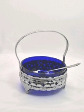 Vintage Cobalt Blue Glass