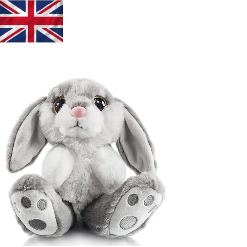 Soft bunny plush 22cm - bunny,