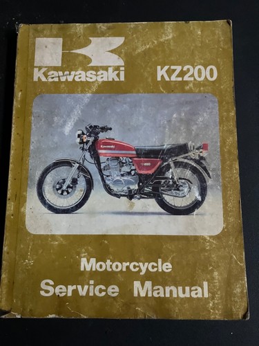Kawasaki kz200 motorcycle - kawasaki,