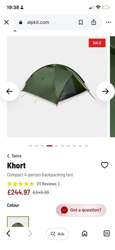 Alpkit khort compact - alpkit, 4-person