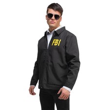 Wicked Costumes - FBI Police Jacket - Mens