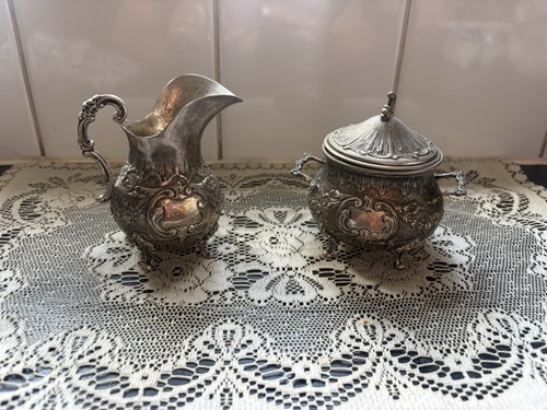 Victorian silver milk jug - silver,