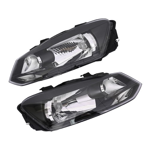 Pair headlamps for polo - for, vw