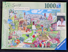 Ravensburger 1000 Jigsaw Puzzle Spring The Gardening World Excellent Condition