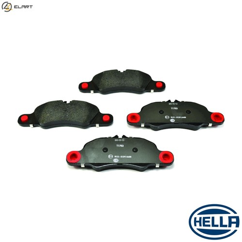 Brake pad set disc - set,