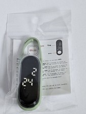 Hanging LED keyring watch.