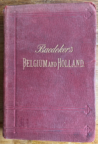 Baedeker belgium holland - &,