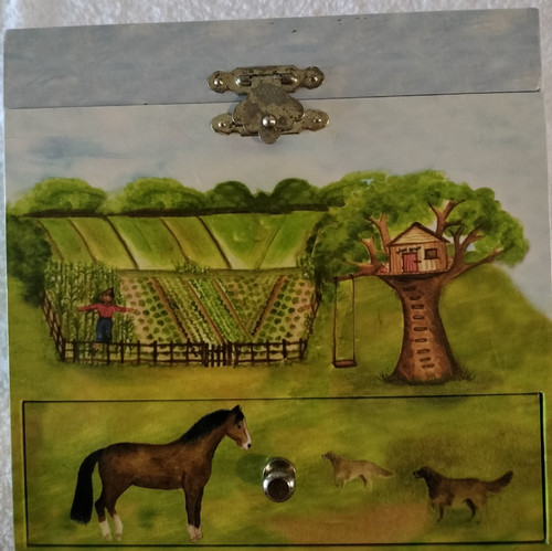 Musical jewelry box - jewelry, w/