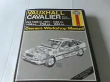 Vauxhall Cavalier Workshop Manual