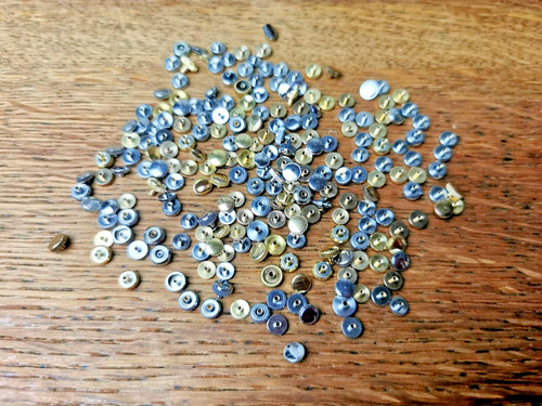 Vintage watch crowns - watch, chrome