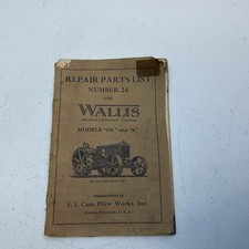 JI Case Plow Works Wallis OK K