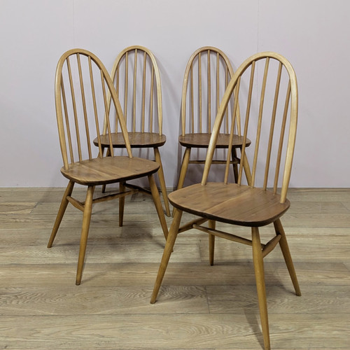 Set four vintage ercol - four,