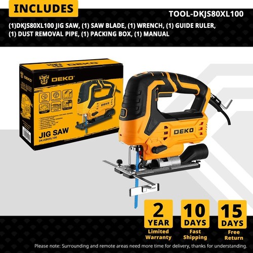 Deko dkjs80xl100 jigsaw 800w - deko,