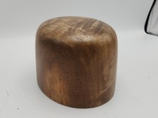 Vintage Antique Grand Wood Hat