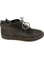 Replay Suede Trainers Black Lace Up Casual Style - Size 9