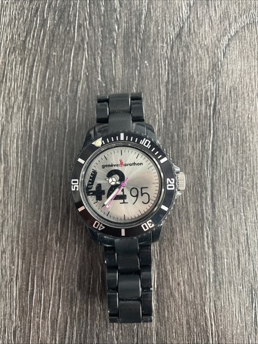 Genève marathon wristwatch - marathon,