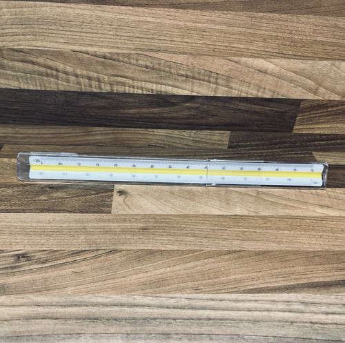 Architects ruler and case