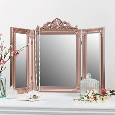 Rose Gold Pink Ornate Dressing