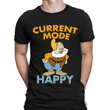 Seven 7 Dwarfs Snow White Happy Costume Funny Bashful Dopey Mens T-Shirts #UJG1