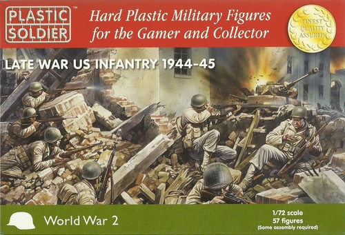Plastic soldier wwii us - plastic,