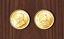 Krugerrand 1oz gold coin 1988 - 1oz,