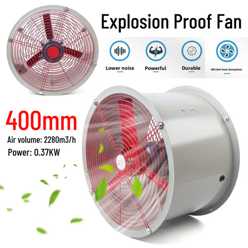 400mm axial fan - 400mm, explosion