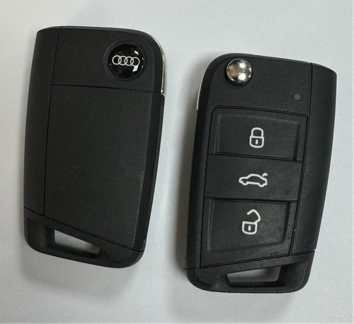 Audi flip key fob button - key, 3