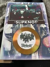 Slipknot Memorabilia. Signed Picture With Cd.