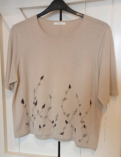 Ladies beige wool - beige,