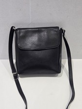 Jobis Black Leather Crossbody Bag