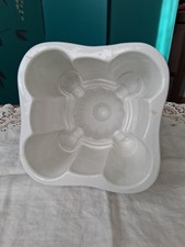 Vintage White Ceramic Jelly