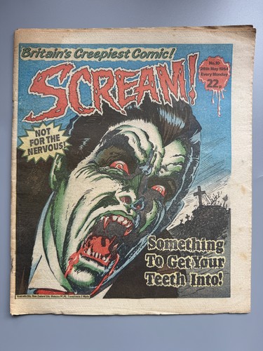 Scream comic 1984 - scream,