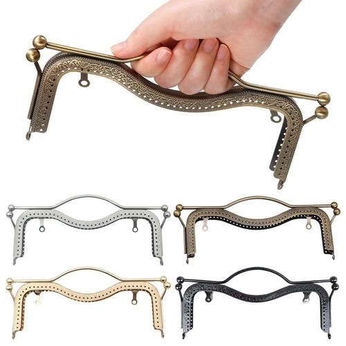 Metal purse clasp frame bag - metal,