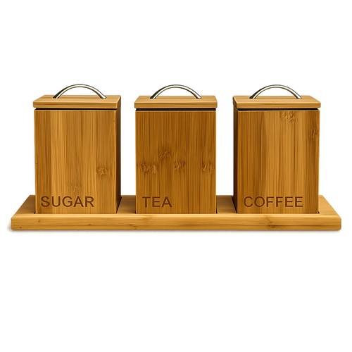 Natural bamboo kitchen bread - natural,