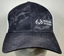 Realtree Fishing Hat Black L/