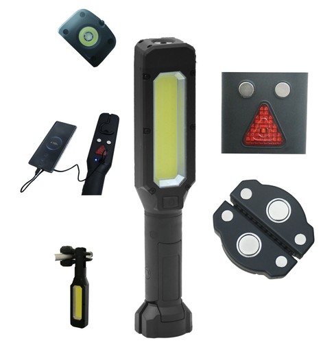 Rolson cob led - 3w, rechargeable