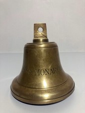 Vintage brass ships bell - bell, off