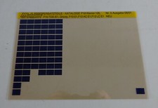 Microfiche Spare Parts Catalog